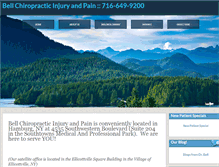 Tablet Screenshot of bellchiropracticonline.com